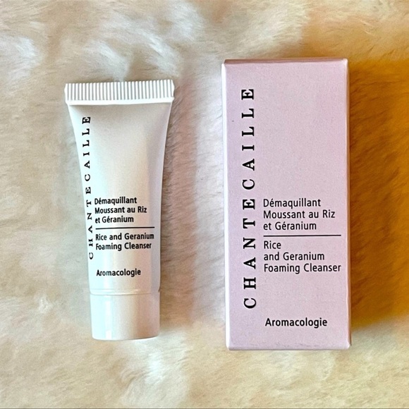 CHANTECAILLE RICE AND GERANIUM FOAMING CLEANSER TRAVEL SIZE MINI, .27 FL… - Picture 4 of 10
